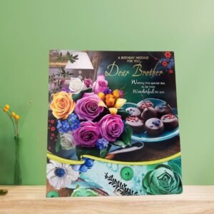 Celebrate the Brotherly Bond Birthday Greeting Card by GIFTaze-1