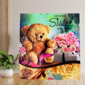 Heartwarming Birthday Wishes Greeting Card for Sister
