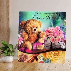 Romantic Anniversary Wishes Greeting Card for Wife