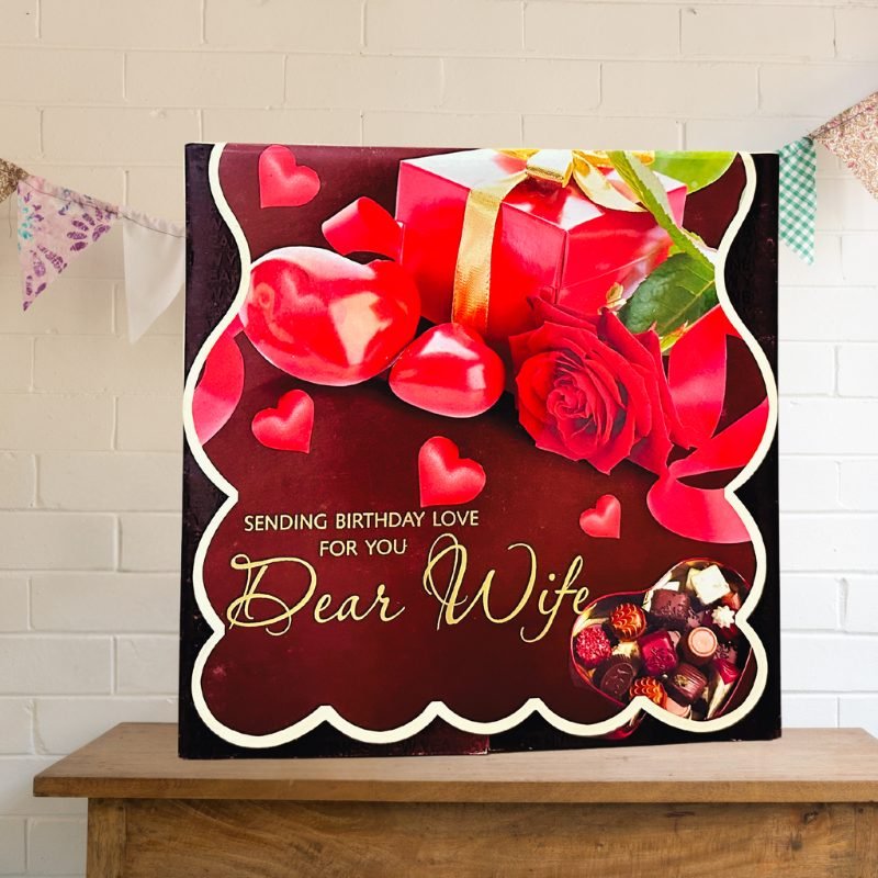 Heartfelt Birthday Wishes Greeting Card for Wife