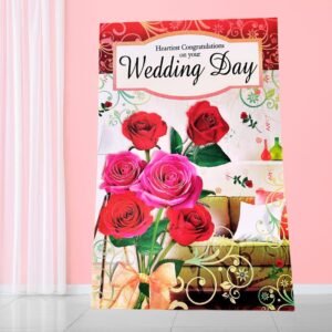 Floral Wedding Greeting Card