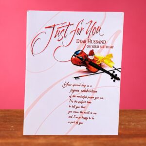 Classic Birthday Wishes Greeting Card for Husband