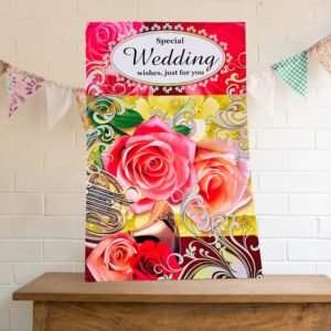 Artistic Wedding Greeting Card