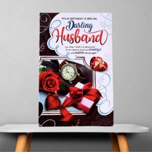 Fun and Playful Birthday Greeting Card for Husband