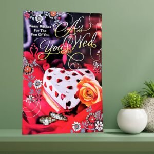 Vintage Wedding Greeting Card