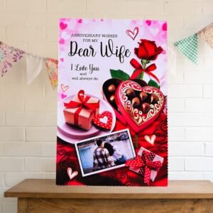 Heartfelt Anniversary Wishes Greeting Card for Wife