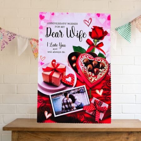 Heartfelt Anniversary Wishes Greeting Card for Wife