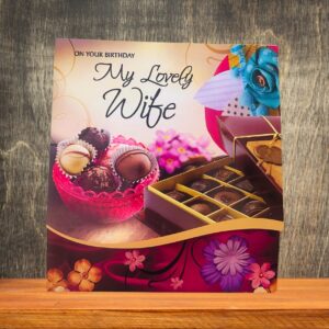 Romantic Birthday Wishes Greeting Card for Wife