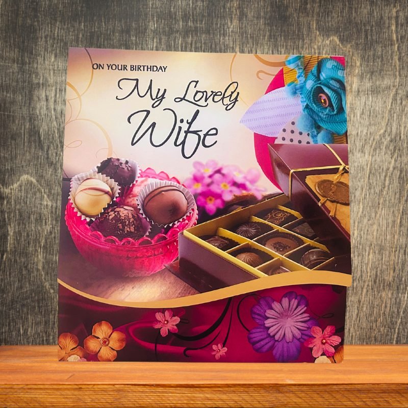 Romantic Birthday Wishes Greeting Card for Wife