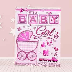 Charming Baby Girl Greeting Card