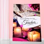 Elegant Teacher Appreciation Greeting Card