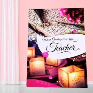 Elegant Teacher Appreciation Greeting Card