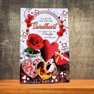 Whimsical Sweetheart Love Card