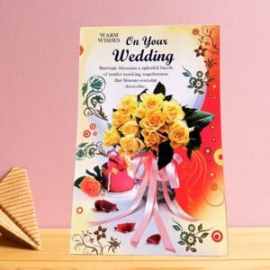 Romantic Wedding Greeting Card