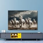 Seven Horses Painting for Wall Decoration