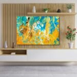 Vibrant Abstract Still Life Composition