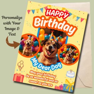 Personalised Birthday Card for Your Furry Friend