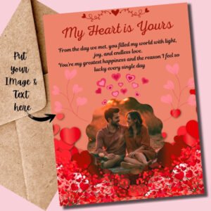 Customised Love Greeting Cards