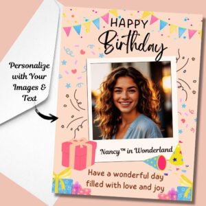 Customised Birthday Card: Celebrate with Love