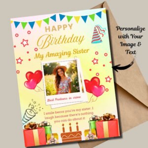Customized Birthday Card: A Personal Touch