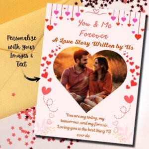 Customized Romantic Love Card