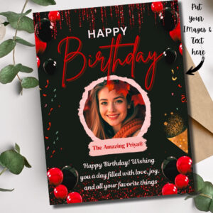 Personalised Birthday Card for Every Age