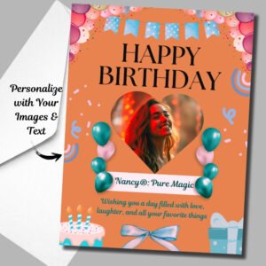Customized Birthday Card