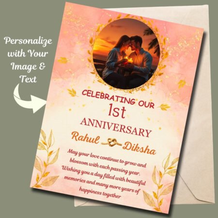 Personalized Anniversary Greeting Cards Unique Designs