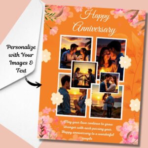 Personalized Anniversary Card with Heartfelt Messages