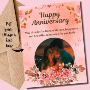 Best Personalised Anniversary Greeting Card