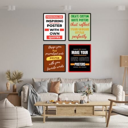 Personalised Encouraging Quote Poster
