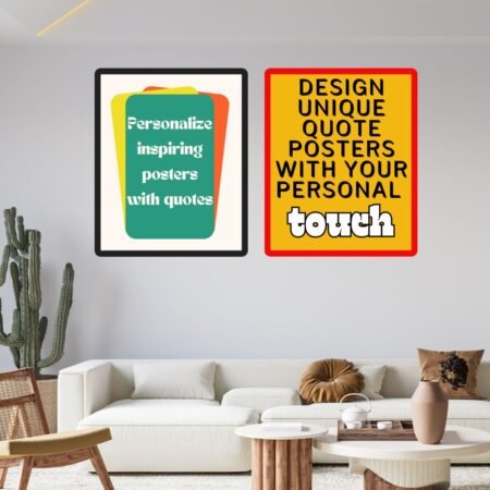 Custom Inspirational Quote for Office