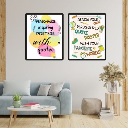 Personalised Positive Life Poster