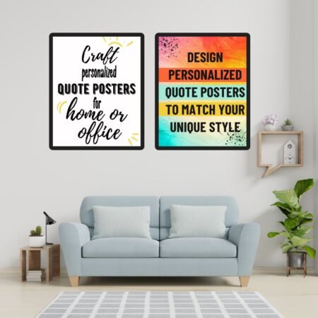 Motivational Quotes Poster for Home