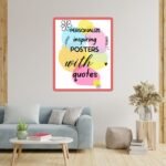 Customised Posters with Your Favorite Quotes