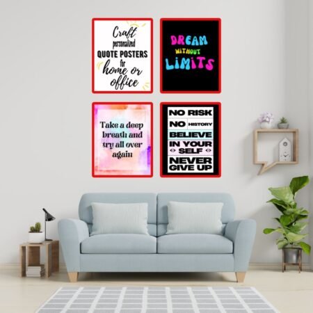 Personalized Uplifting Quotes Poster