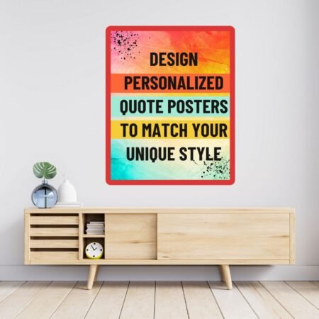 Personalized Inspirational Quote Posters