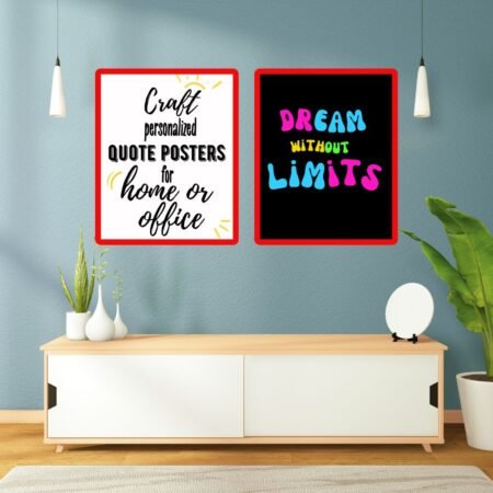 Customized Quote Poster for Office