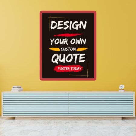 Personalised Quote Frames: Your Space & Words