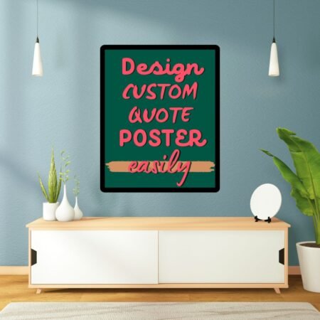 Customized Inspirational Posters for Positive Energy