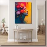 Abstract Woman Art