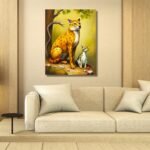wild animals artwork,