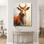 Eland Standing in Jungle Field - Image 3