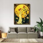 Woman with Flowering Branch