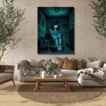 Haunted Girl in a Scary Room - Image 4