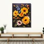 Sunflower Surrounded by Foliage