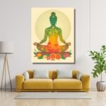 Woman Meditating in Nature Rhythm