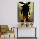 Abstract Black Spirit Artwork