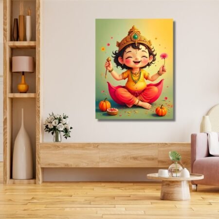 Baby Krishna Portrait