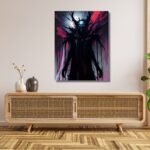 Skeleton abstract form art